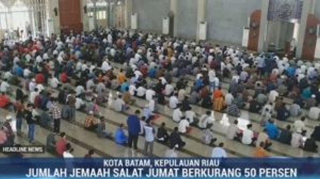 Masjid di Medan dan Batam Tetap Gelar Salat Jumat