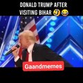 Donald Trump after visting Bihar India | Funny Dance and Singing