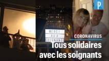 Applaudissements : de plus en plus de Français rendent hommage aux soignants