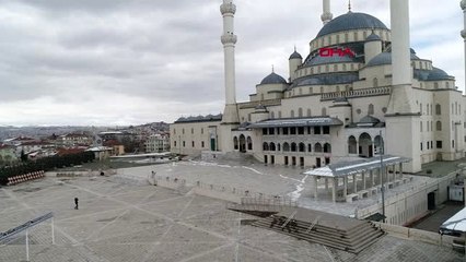 ANKARA VIRUS NEDENIYLE CAMILERDE YOGUN TEDBIRLER VE GUVENLIK ONLEMLERI ALINDI