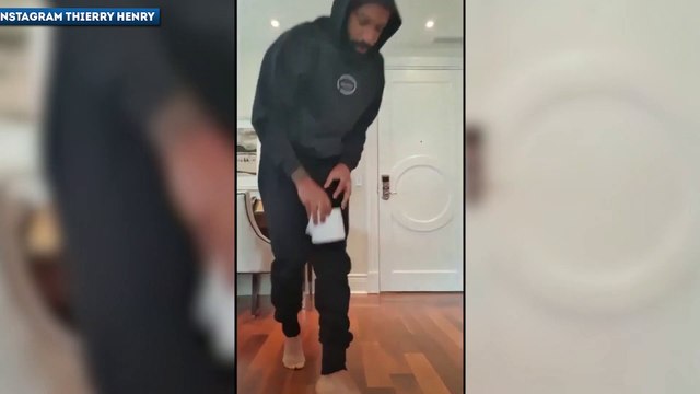 Le Stay At Home Challenge tout en technique de Thierry Henry