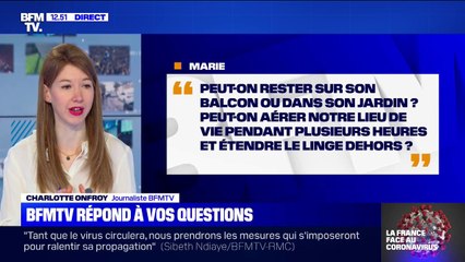 Peut-on rester sur son balcon ou dans son jardin ? BFMTV répond à vos questions