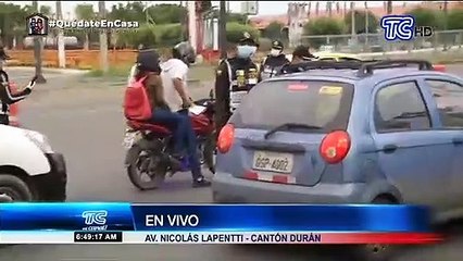 Comisión de Tránsito del Ecuador realiza operativos en Durán