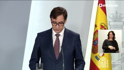 Rueda de prensa de Salvador Illa y Pedro Duque (2)