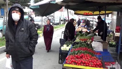 Download Video: Trabzon'da semt pazarlarında koronavirüs tedbirleri