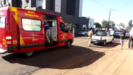 Idosa de 79 anos é socorrida após ser atropelada no Bairro Universitário