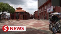 Melaka becomes ghost town during Covid-19 movement order period