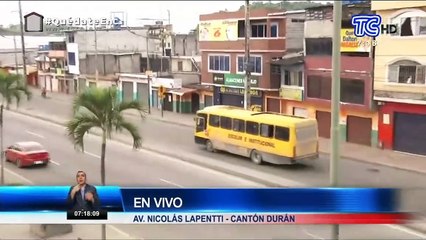 Operativos de control en el cantón Durán