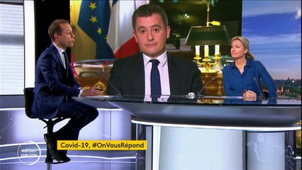 Coronavirus  : les réponses de Gérald Darmanin à vos questions