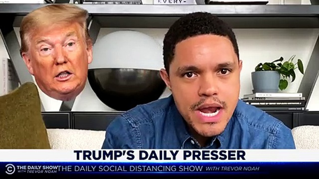 Trump’s Bulls__t Corona Cure & Sad Spring Breakers _ The Daily Social Distancing Show ( 720 X 720 )