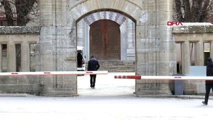 Edirne'de camilerde koronavirüs önlemleri