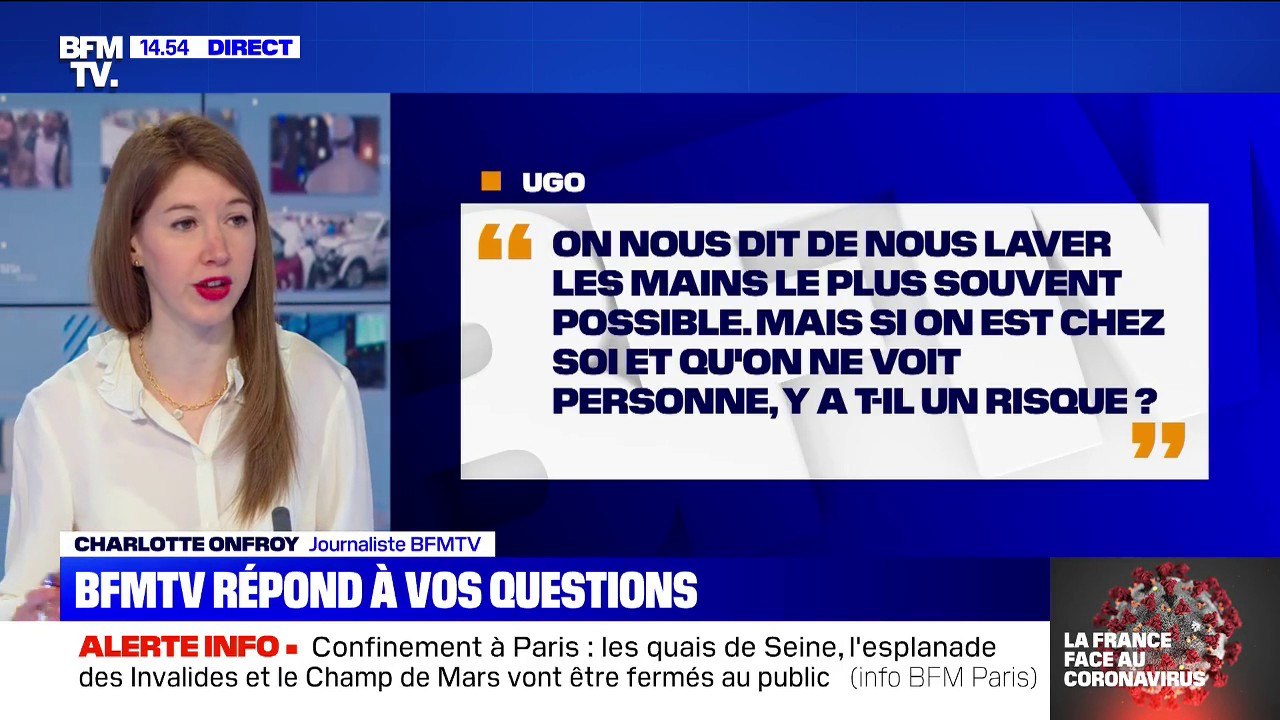 Suis-je obligé de me laver les mains si je suis...