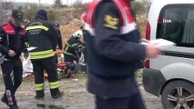 Gaziantep’te Trafik Kazası, İki Araç Kafa Kafaya Çarpıştı: 1 Ölü, 6 Yaralı