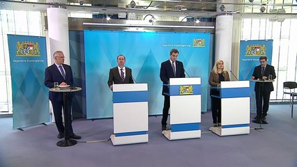 Corona-Krise: Bayern stellt öffentliches Leben ein