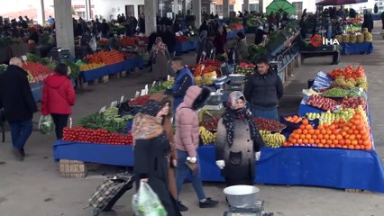 Ticaret Bakanlığı’nın önlemlerine pazar esnafından destek