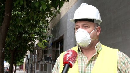Obreros de la construcción temen que el Coronavirus les deje sin trabajar
