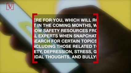 Snapchat Releases New Mental Health Feature Due To Coronavirus