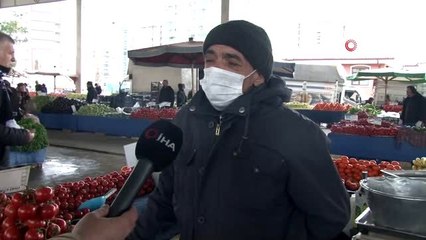 Ticaret Bakanlığı'nın önlemlerine pazar esnafından destek