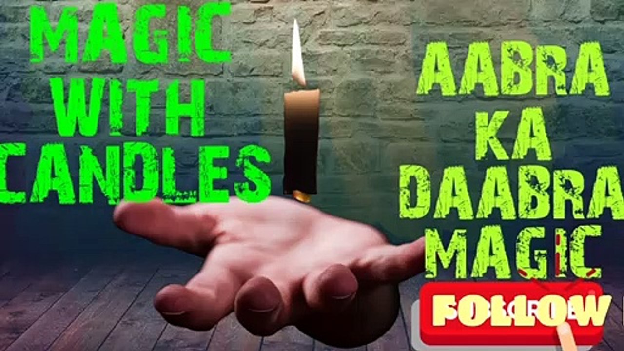Candle Magic trick | 2020 new magic trick Candle Magic spell | Lighting of Candle trick from far Easy magic trick.