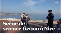 A Nice, un drone muni d'un haut-parleur fait respecter le confinement face au coronavirus