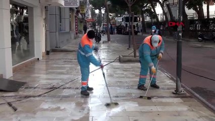 AYDIN Kuşadası'nda koronavirüs önlemleri