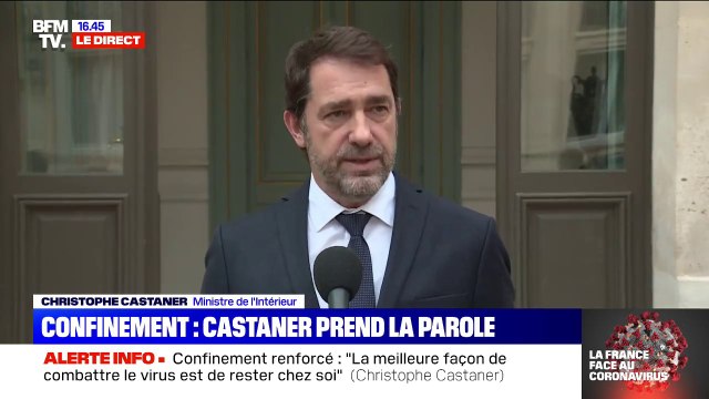 Confinement: les mesures ne seront pas durcies mais appliquées de façon plus strictes , annonce Christophe Castaner