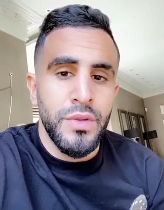 Mahrez envoi son message de sensibilisation