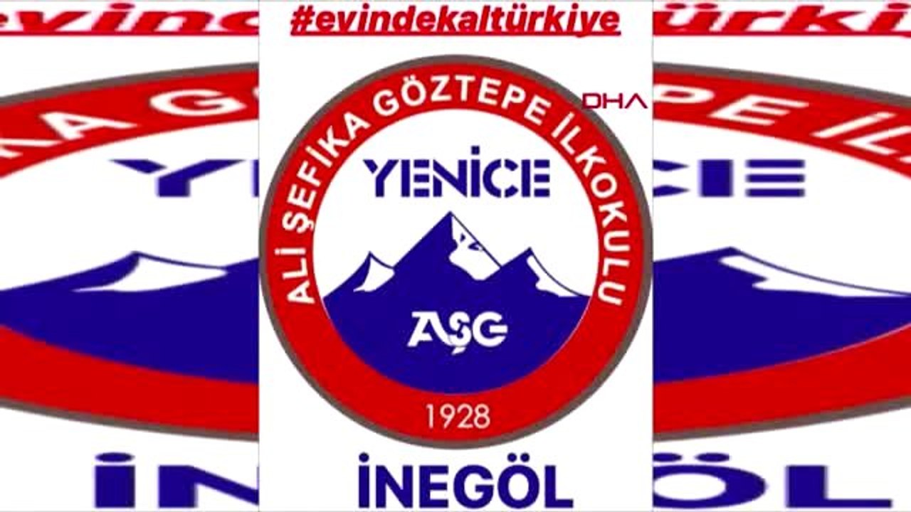BURSA Öğrenci ve velilerden sağlık çalışanlarına moral videosu