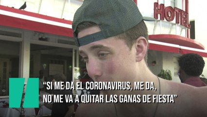 "El coronavirus no me va a quitar las ganas de fiesta", el mensaje de los fiesteros en Miami