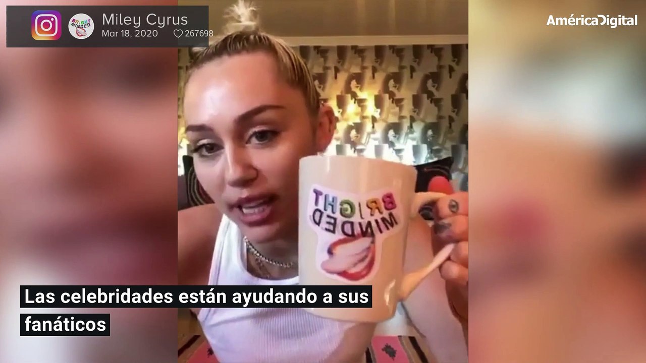 Conciertos y meditación online: Actos de solidaridad de las celebridades para sus seguidores