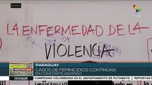 Paraguay: alertan sobre aumento de feminicidios en el país