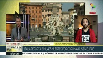 Italia supera a China en número de muertes por Covid-19