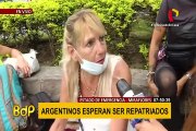 Miraflores: pese a emergencia algunos vecinos salen a las calles