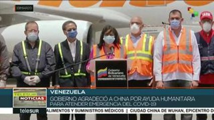 Llega a Venezuela ayuda técnica de China para luchar contra COVID-19