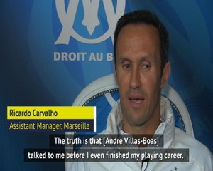The Marseille fans love his behaviour - Carvalho on AVB