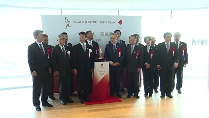 Olympische Flamme in Japan: "Licht am Ende des Tunnels"