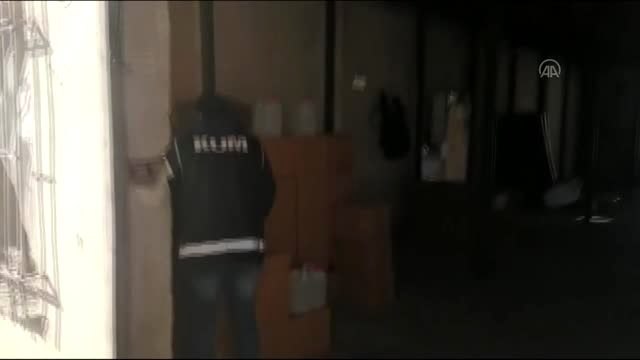 Yasa dışı üretilmiş 7 ton etil alkol ele geçirildi