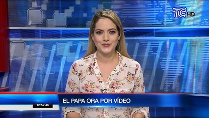 El Papa se une en video para orar frente a la pandemia del coronavirus