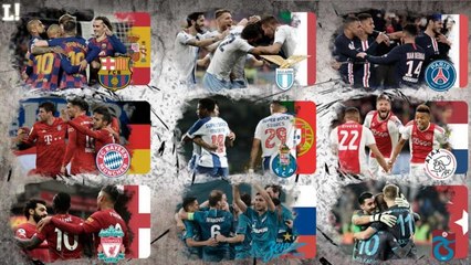 Os campeões na Europa caso os campeonatos fossem encerrados hoje