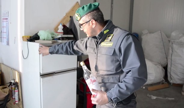 San Severo (FG) - Sequestrati 33mila litri di alcol di contrabbando (20.03.20)