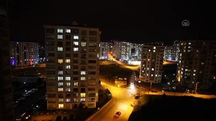 Sağlık çalışanlarına alkışlı destek sürüyor - TRABZON