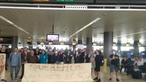 Protestan en Fuerteventura por la inexistencia de vuelos a la península