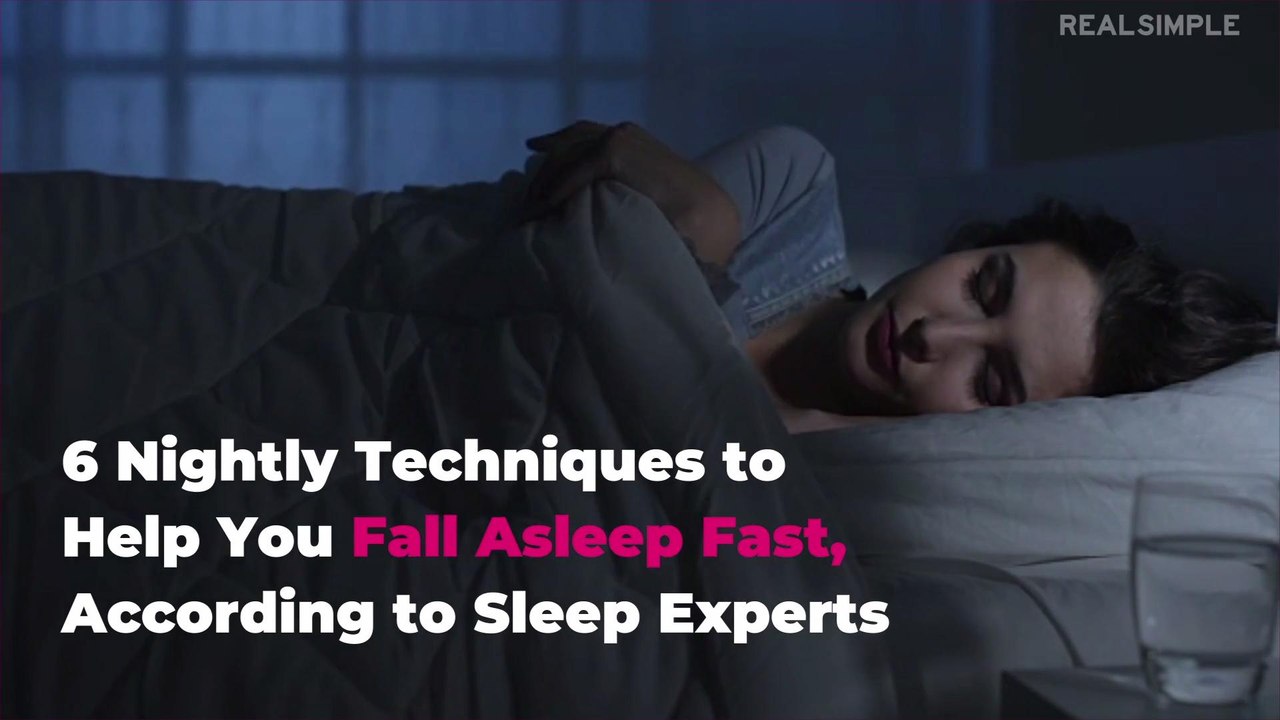 6 Nightly Techniques to Help You Fall Asleep Fast, According to Sleep Experts