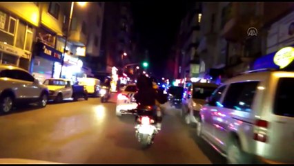 Sağlık çalışanlarına alkışlı destek sürüyor - İSTANBUL