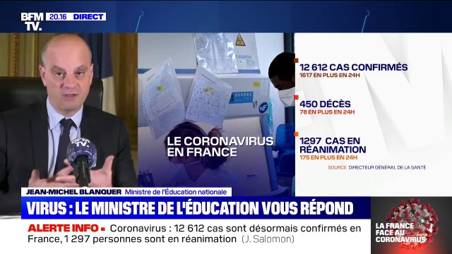 Jean-Michel Blanquer souhaite développer des modules de soutien gratuits pour les élèves en difficulté après le confinement