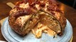 This Chicken Parm Pizza Is Stuffed With Penne Vodka And Weighs 7 Pounds