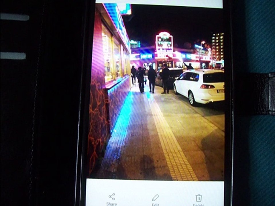 benidorm film crew last night  before lockdown  from corona virus