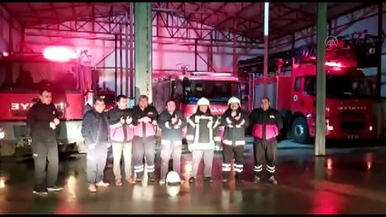 Sağlık çalışanlarına alkışlı destek - SİİRT