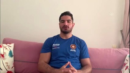 Olimpiyat şampiyonu Taha Akgül'den "Evde kal Türkiye" çağrısına destek
