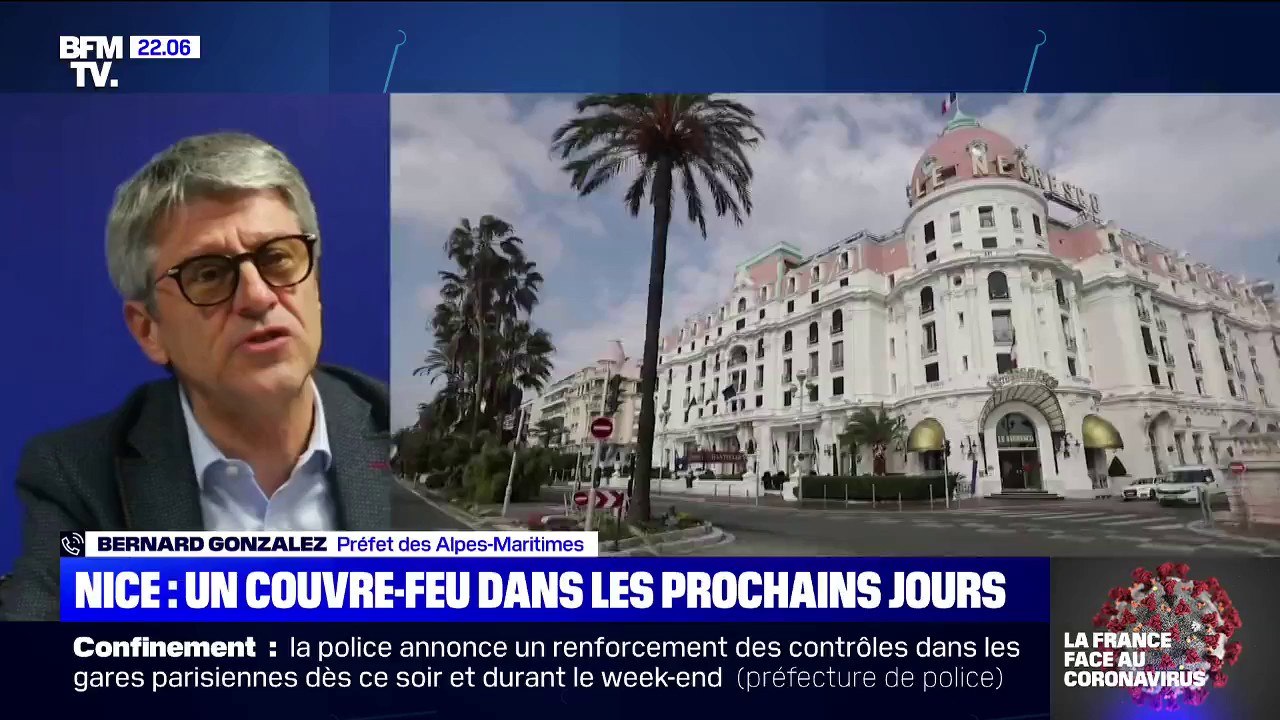 Confinement: un couvre-feu à Nice dès samedi 23...